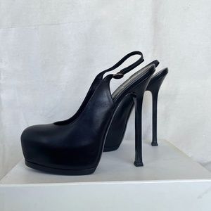 YSL Tribtoo Platform Slingback Heel